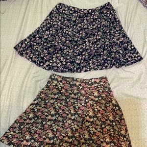 La Hearts skirts (pacsun)